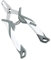 Rapala Salt Angler's Heavy Duty Split Ring Pliers SAHDSRP: Salt Angler's Heavy Duty Split Ring Pliers
