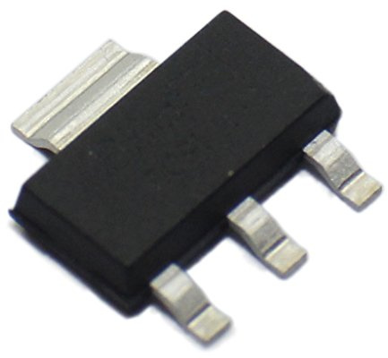 2X BT134W-600.115 Triac 600V 1A 35/70mA SMD sensitive gate 4Q reel,tape SOT223 W
