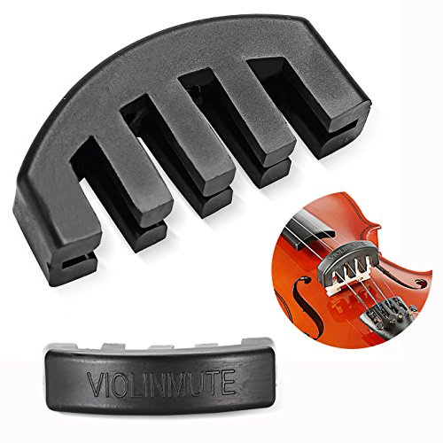 Cisixin Praxis Mute für Violine,Violine Mute Schalldämpfer Elektro-Akustikgitarre