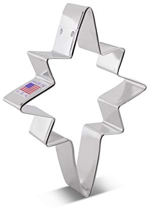 Ann Clark Bethlehem Star Cookie Cutter, 12.7 cm Made in USA