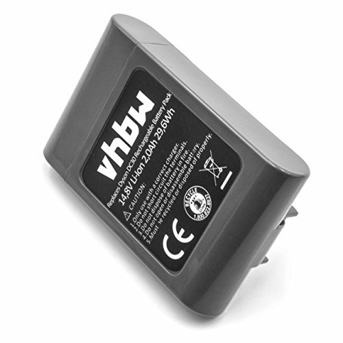 vhbw Batterie Compatible avec Dyson DC30 aspirateur, Robot électroménager (2000mAh, 14,8V, Li-ION)