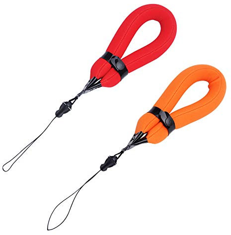 PROfezzion Auftrieb Kamera Straps (2er-Pack) für wasserdichte Unterwasserkameras für Olympus TG-7 TG-6 TG-5 TG-4 TG-3 TG-2 TG-1 TG-870 TG-860 TG-850 TG-810 usw.