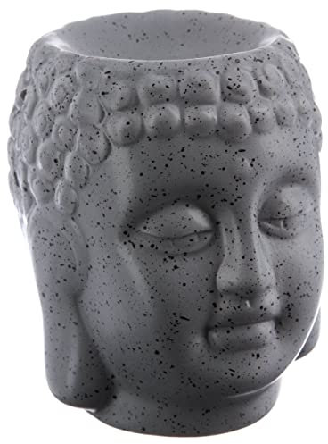 Atmosphera - Brûle - parfum Bouddha en céramique H11 - Gris