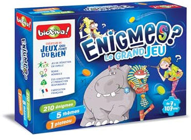 LE GRAND JEU DES ENIGMES, 32,5 x 8 x 24,5