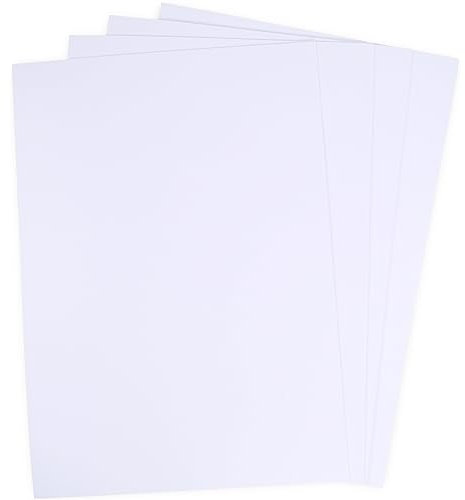 A2 Bright White Große Bastelkarte zum Basteln, 180 g/m², Posterkarton, 10 Blatt