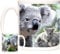 Mug Koala Bear Mug à café Koala Photo Mug Koala Cadeau Koala Tasse en céramique 325 ml Cadeau pour les amateurs de koala Tasse cadeau Koala