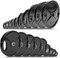 C.P. Sports Olympiascheiben als Paar – GUSS – 10 KG – Hantelscheiben/Gewichte/Weight Plates 50mm aus Gusseisen mit Grifflöchern – für Gewichtheben und Kraftsport