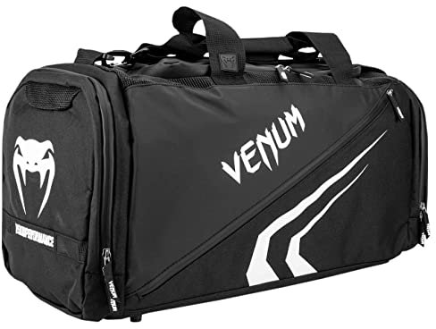 Venum, Trainer Lite Evo Sporttaschen, Unisex Erwachsene, Einheitsgröße, Schwarz/Weiß