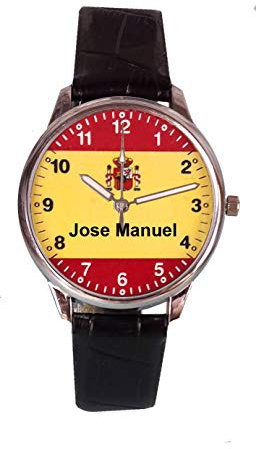 TEMAX Reloj Bandera de España 307ES9N-P Personalizado