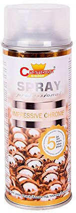 SolaDirect Copper Chrome Effect Spray Decorative Art Decor Mirror Effect Metallic Paint