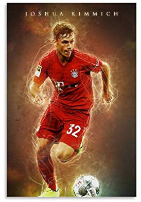 Joshua Kimmich Leinwand-Kunst-Poster und Wandkunstdruck, modernes Familienschlafzimmer, 40 x 60 cm