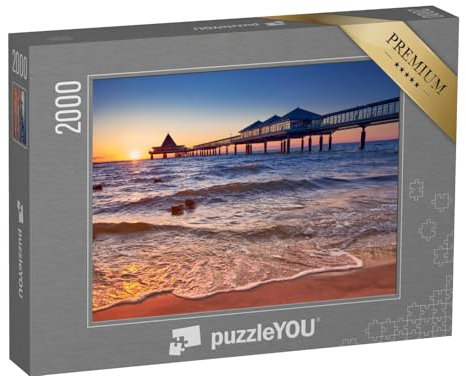 puzzleYOU: Puzzle 2000 Teile „Seebrücke von Heringsdorf auf der Insel Usedom“ – aus der Puzzle-Kollektion Usedom