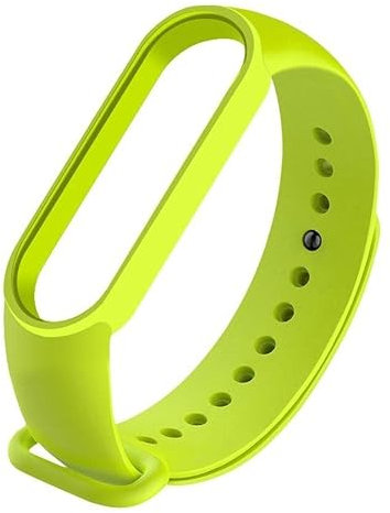 Todotumovil Correa de recambio para Xiaomi Mi Band 5. Pulsera de silicona de reloj inteligente Color Verde