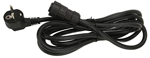 Cavo di Alimentazione CA, Cavo Inverter Solare, 2 Pin Cavo di Prolunga CA Cavo per Inverter Solare, di Generazione di energia Solare fotovoltaico EU 220V, 3 Metri