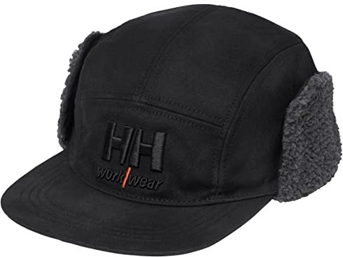 Helly-Hansen Unisex Workwear Oxford Trapper Cap, Schwarz, S/M