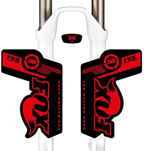 BERFFX Adesivi Forcella Bicicletta F-O-X 36 Adesivi Forcella Anteriore Adesivi Mountain Bike Adesivi personalità Bicicletta Adesivi Personalizzati for Bici Fuoristrada (Color : Custom Color)