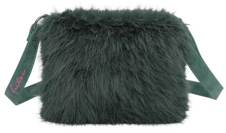 Fritzi aus Preußen Fur Crossbody Bag Green