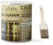 Contura Holzlasur 750ml. Langzeitschutz Lasur + Pinsel Holz Außen Dauerschutzlasur Holzfarbe (Kieselgrau - 10.52)
