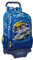 Safta Hot Wheels Sonny Kinderrucksack Modell 522 mit Trolley 905, ideal für Kinder verschiedener Altersgruppen, bequem und vielseitig, Qualität und Widerstandsfähigkeit, 32 x 42 x 14 cm, Marineblau,