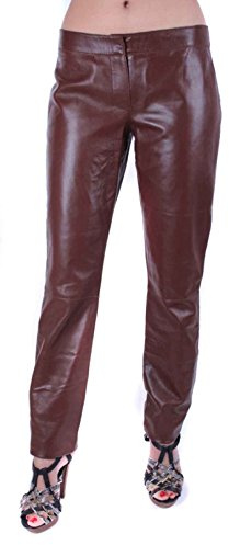 Dolce & Gabbana Damen Lederhose Skinny (DE/NL/SE/PL, Numerisch, 36, Regular, Regular, 79)