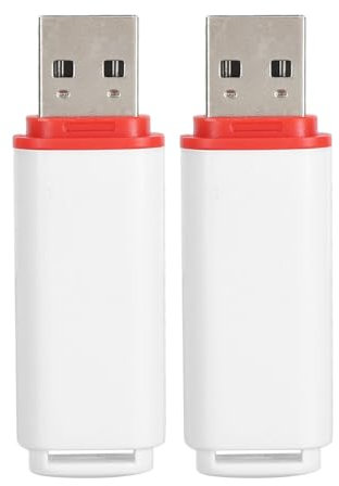 2 Stück VR-USB-Dongle-Empfänger, Kabelloser Empfänger für Valve Index Controller, Vive Tracker, VR Ink Pilot, N7R Tracker (Nicht für REVVL 4 Plus), mit (White)