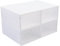 Schuhregal Transparente Schuhkartons 20er Set Schuhkartons Faltbare Aufbewahrungsboxen für Schuhe Schuhaufbewahrungsschublade Stapelbarer Kunststoff-Schuhkarton Schuh-Organizer Kunststoffbox