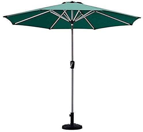 ASumPio Sonnenschirm Für Den Garten, 2,7 M, Gartensonnenschirm Mit Handkurbel, Tischschirm Für Strand/Pool/Terrasse/Kaffee, Ohne Ständer, Wasserdichter Uv-Schutz