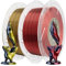 Chitu Systems Conjure Silk PLA 3D Drucker Filament, 1.75mm Dual Color Filament, Silk Black Gold Black Red 3D Druck Filament 2KG/4.4lb