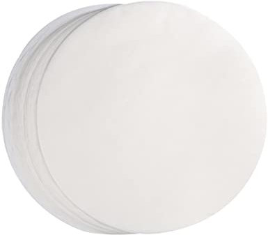 100 Stück rundes Backpapier, 25,4 cm, BBQ-Backpapier, Dutch Oven Liner, Hamburger-Papier, Hamburger-Patty-Papier zum Grillen, Luftfritteuse, Backen von Keksen