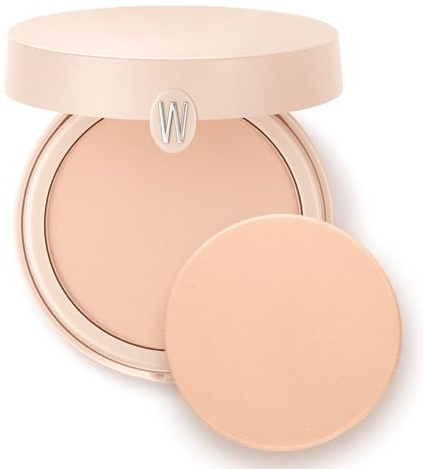 WYCON Cosmetics Bluring Foundation und Kompaktpuder 2-in-1, mattes Finish mit modularer Abdeckung, 06 Light Natural