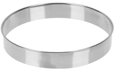 Stainless Steel Pizza Saucing Ring & Molds - 9 Ring for 10 Pizza