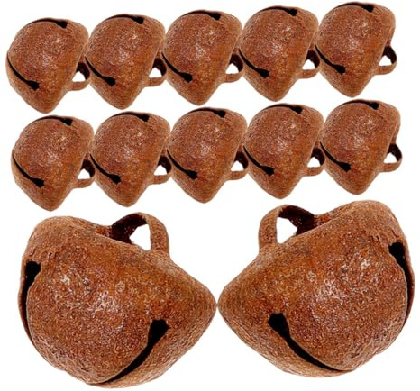 Cabilock Vintage-Glocken-Kollektion 50 Stück Rostig Für Weihnachtsbaum-bastelarbeiten