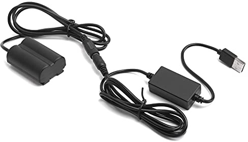 RASTKY USB-zu-NP-W235-Dummy-Akku, Hohe Umwandlungseffizienz, Stabile Stromversorgung für XT-4 / GFX100S, Kurzschlussschutz, Geeignet für Reisen
