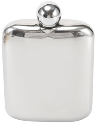Quadratischer 7oz Edelstahl Weinkrug, Silber, Tragbar