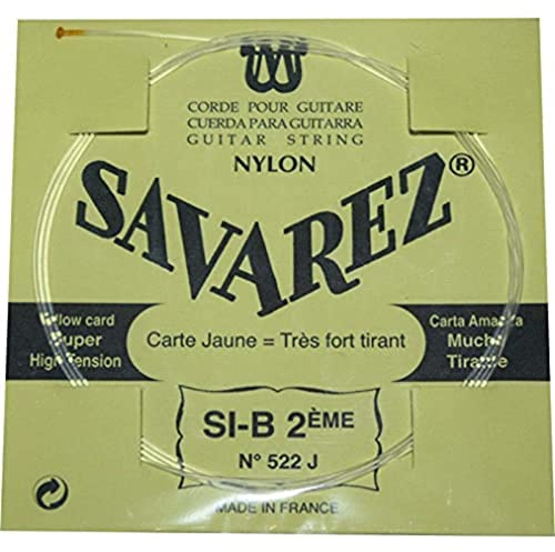 Savarez Saiten für klassische Gitarre Traditional Concert 522J Einzelsaiten - Si2 hoch - geeignet für 520J