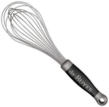 De Buyer - Fouet professionnel fils en inox GOMA - Longueur 30 cm -, Argent