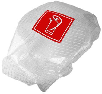 Gitternetzhaube - Schutzhaube für 12 kg Feuerlöscher