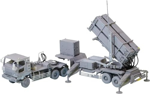 Aoshima Bunka Kyozai 1/72 Military model kit series No.08 Air Self-Defense Force Patriot PAC3 launchers