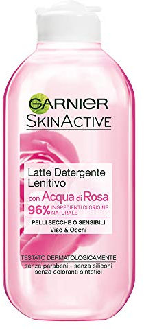 Garnier Latte Detergente Super Comfort per Pelli Secche o Sensibili, 200 ml