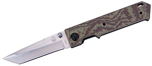 Puma Tec Einhandmesser mit CNC Gefrästen G10-griffschalen