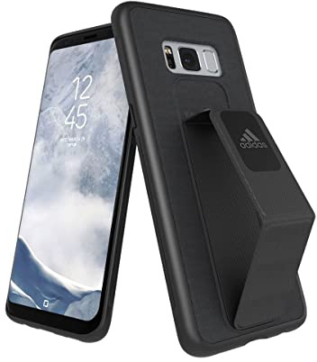adidas Performance Grip Case Handyhülle für Samsung Galaxy S8 - Schwarz Black