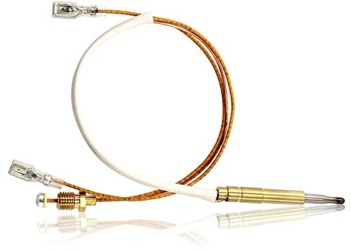 MENSI Ersatz-Terrassenheizer für Propan, 34,8 cm lang, Thermokoppler, Kippschalter-Sensor