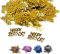 DIWULI Confettis de Table Happy Birthday Decoration