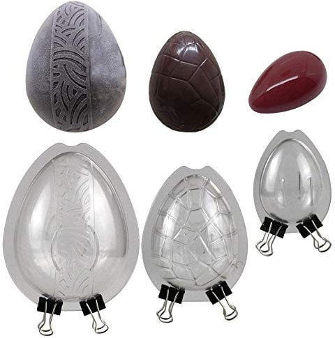 3 Stile Ostereier Dinosaurier Ei Schokoladenform Süßwaren Werkzeuge Kuchen Dekorieren Backen Süßigkeiten Form Polycarbonat Schokoladenform