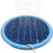 YITON Kühlmatte Für Hunde Pet Sprinkler Pad Spielen Kühlmatte Schwimmbad Aufblasbare Wasserspray Pad Matte Wanne Sommer Kühle Hundebadewanne 1 Stück 170X170cm