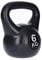 TP Kettlebell, Kugel-Hantel mit Beton-Füllung, Schwunghantel, Hand-Gewicht mit ergonomischen Griff, Sport-Gerät für Kraft-Training, Gymnastik und Fitness-Workout, 6 kg