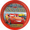 Procos 93437 - Party Plates Cars 3, Size 23 cm, Pack of 8, Disposable Paper Plates for Children's Birthday Party Tableware, FSC