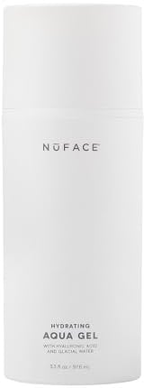 NuFACE Aqua Gel Activator - leitfähiges Gel & Aktivator - mit IonPlex & Hyaluronsäure - optimiert Mikrostrom-Behandlungen mit dem NuFACE Microcurrent Device (98 ml)