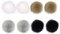 OHYER 8 Stück Kunstfell Bommel Pompon Fellbommel Kunstpelz Flauschige Pompons Ball Fellpompon mit Elastischer Schlaufe für Mützen Tasche Schals Schlüsselanhänger Dekoration Zubehör 10cm (Farbe A)