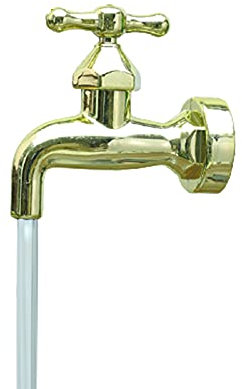 ALMAK Arrosoir Fontaine Flottant Invisible Bec Coulant - Robinet Magique Imitation Eau pour Jardin Cour Art Décor